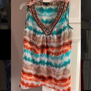 Sleeveless blouse